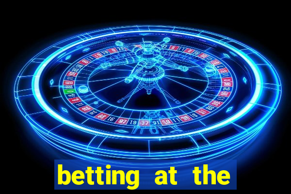 betting at the horse track