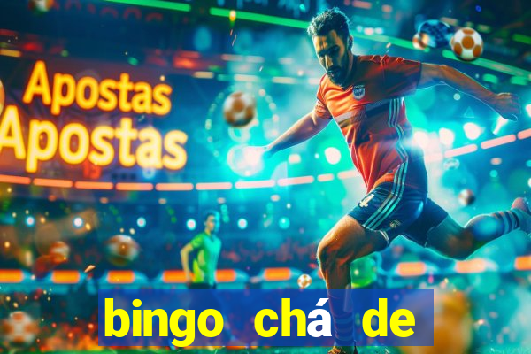 bingo chá de bebê excel