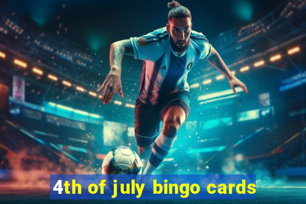 4th of july bingo cards