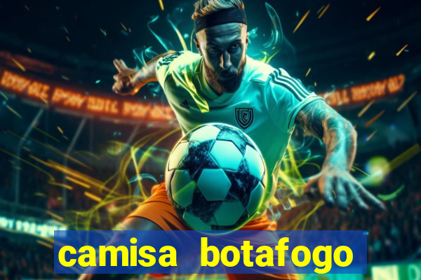 camisa botafogo plus size