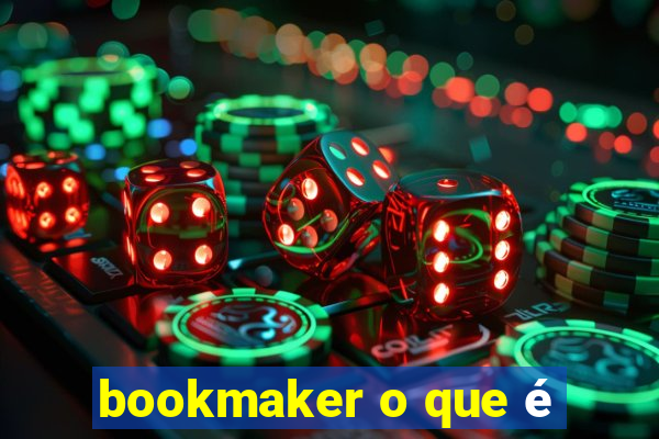 bookmaker o que é