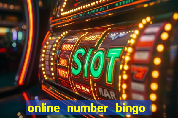 online number bingo card maker