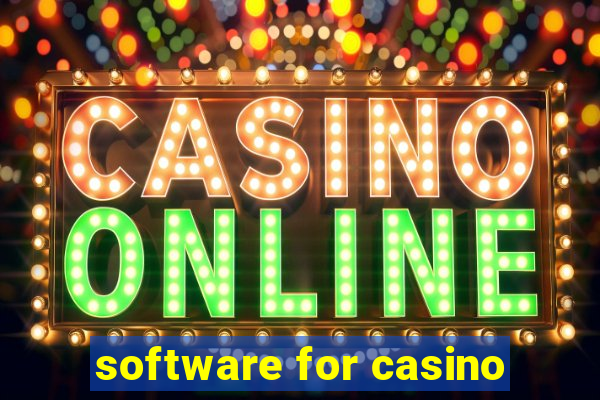 software for casino