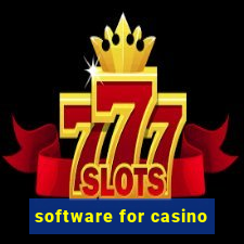 software for casino