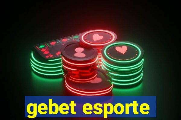 gebet esporte