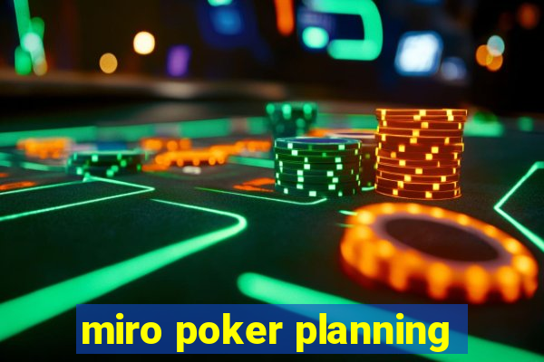 miro poker planning