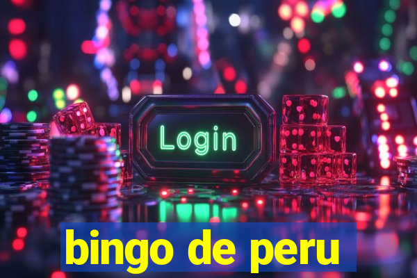 bingo de peru