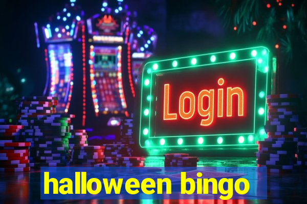 halloween bingo