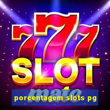 porcentagem slots pg