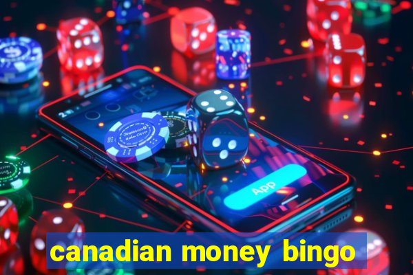 canadian money bingo