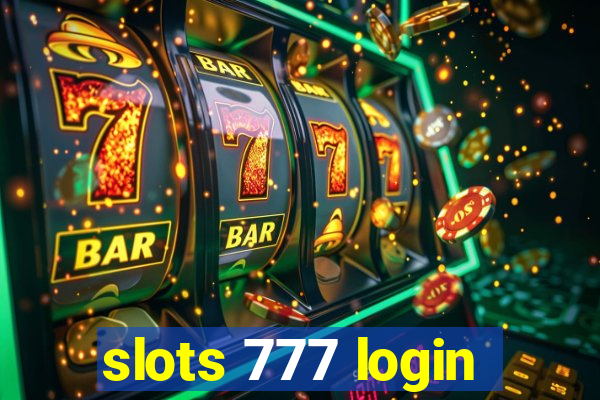 slots 777 login