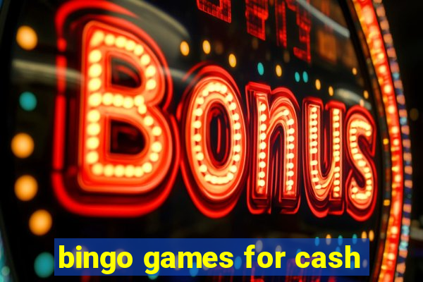 bingo games for cash