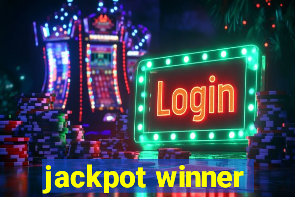 jackpot winner