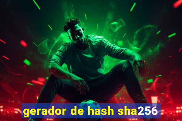 gerador de hash sha256