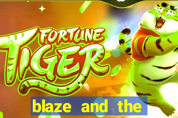 blaze and the monster machines logo font