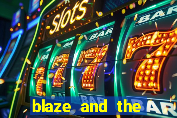 blaze and the monster machines logo font