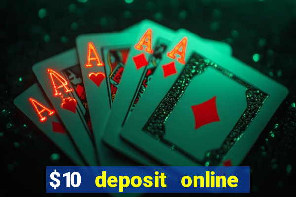 $10 deposit online casino new zealand