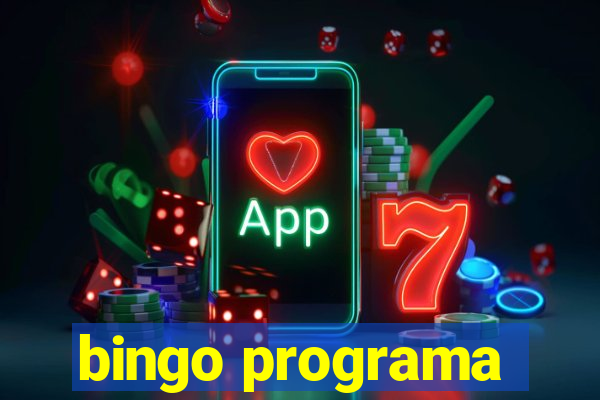 bingo programa