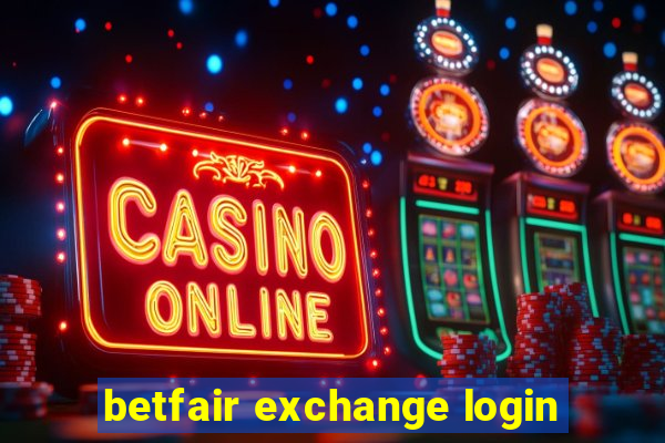 betfair exchange login