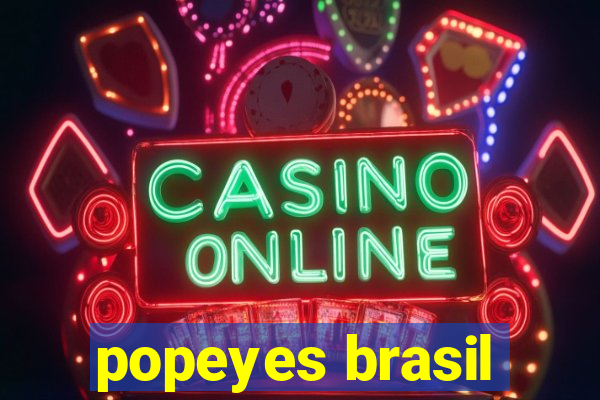 popeyes brasil