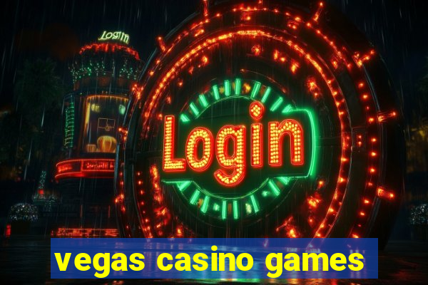 vegas casino games