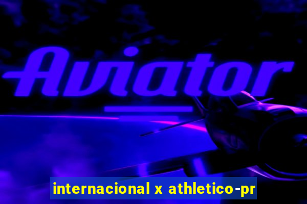 internacional x athletico-pr