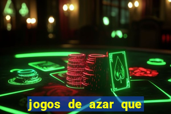 jogos de azar que d?o dinheiro