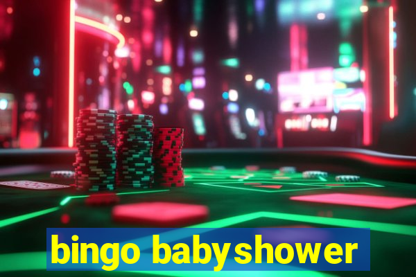 bingo babyshower