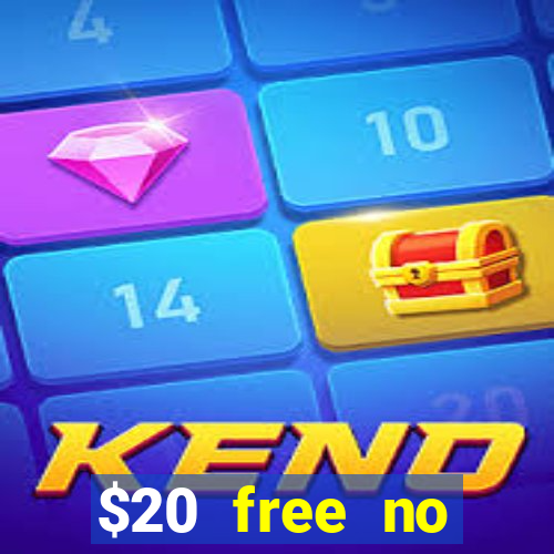 $20 free no deposit casino