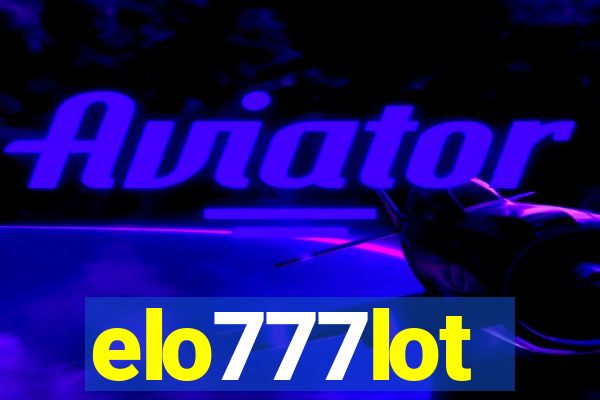 elo777lot