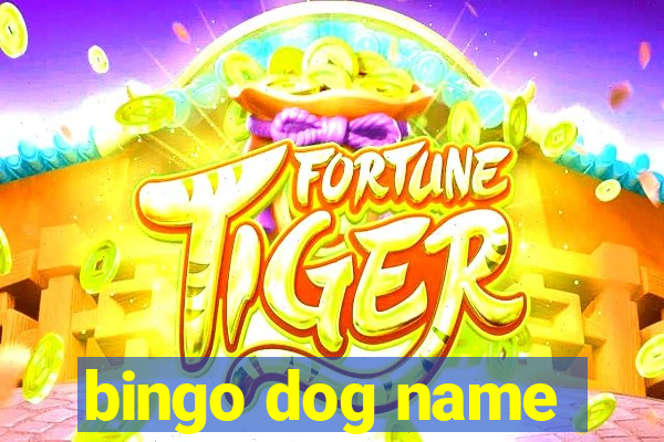 bingo dog name