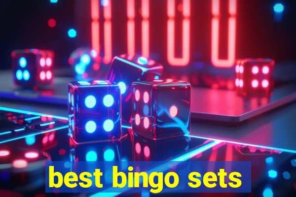 best bingo sets