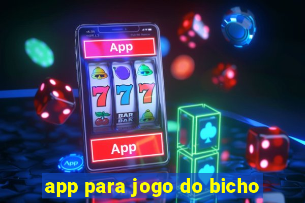 app para jogo do bicho