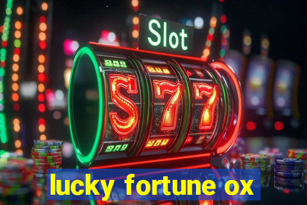 lucky fortune ox