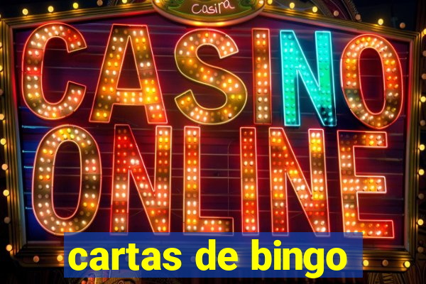 cartas de bingo