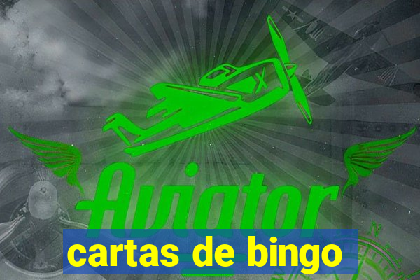 cartas de bingo