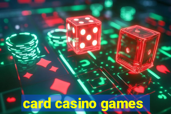 card casino games