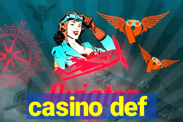 casino def