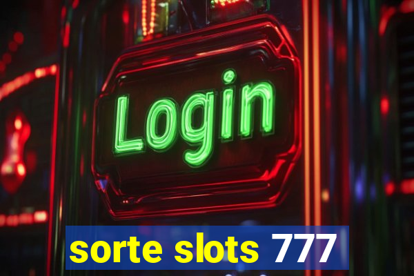 sorte slots 777