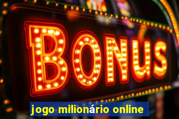 jogo milionário online