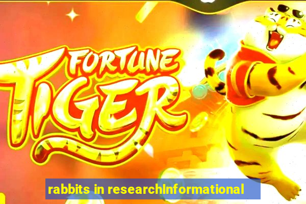 rabbits in researchInformational