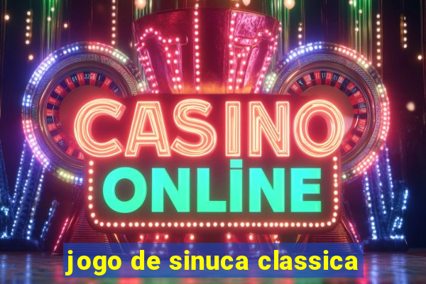 jogo de sinuca classica