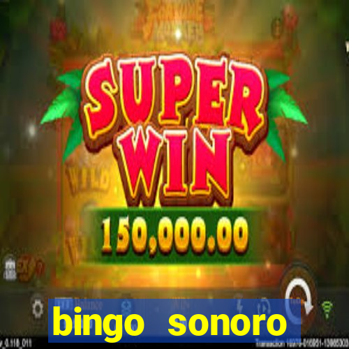 bingo sonoro educa??o infantil