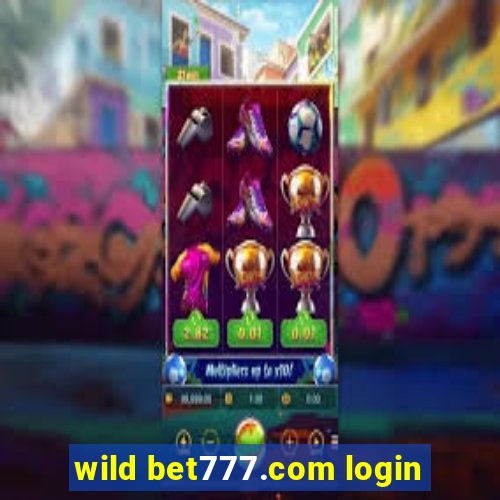 wild bet777.com login