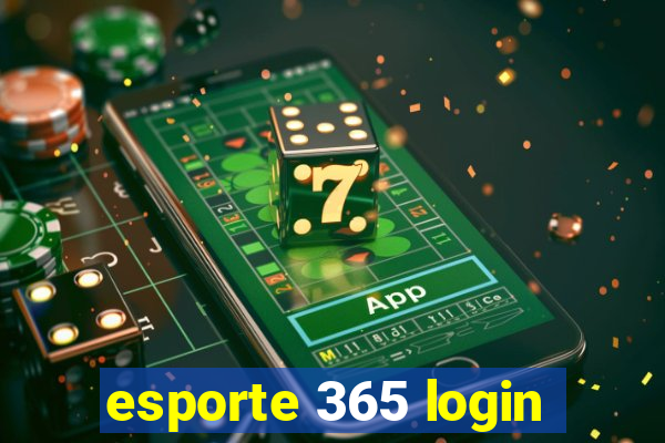 esporte 365 login