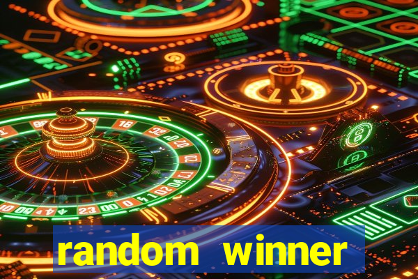 random winner triple play slot