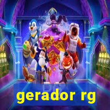 gerador rg