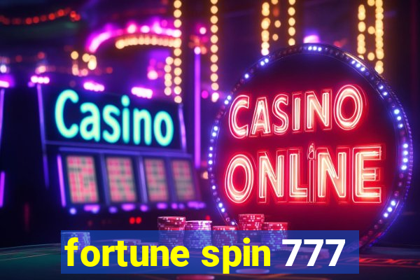 fortune spin 777