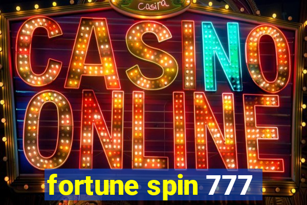 fortune spin 777