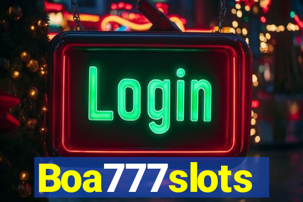 Boa777slots